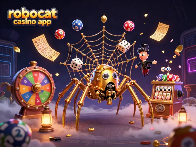 Win exciting prizes with the robocat casino app featuring dynamic scenes of fun games and lively visuals.